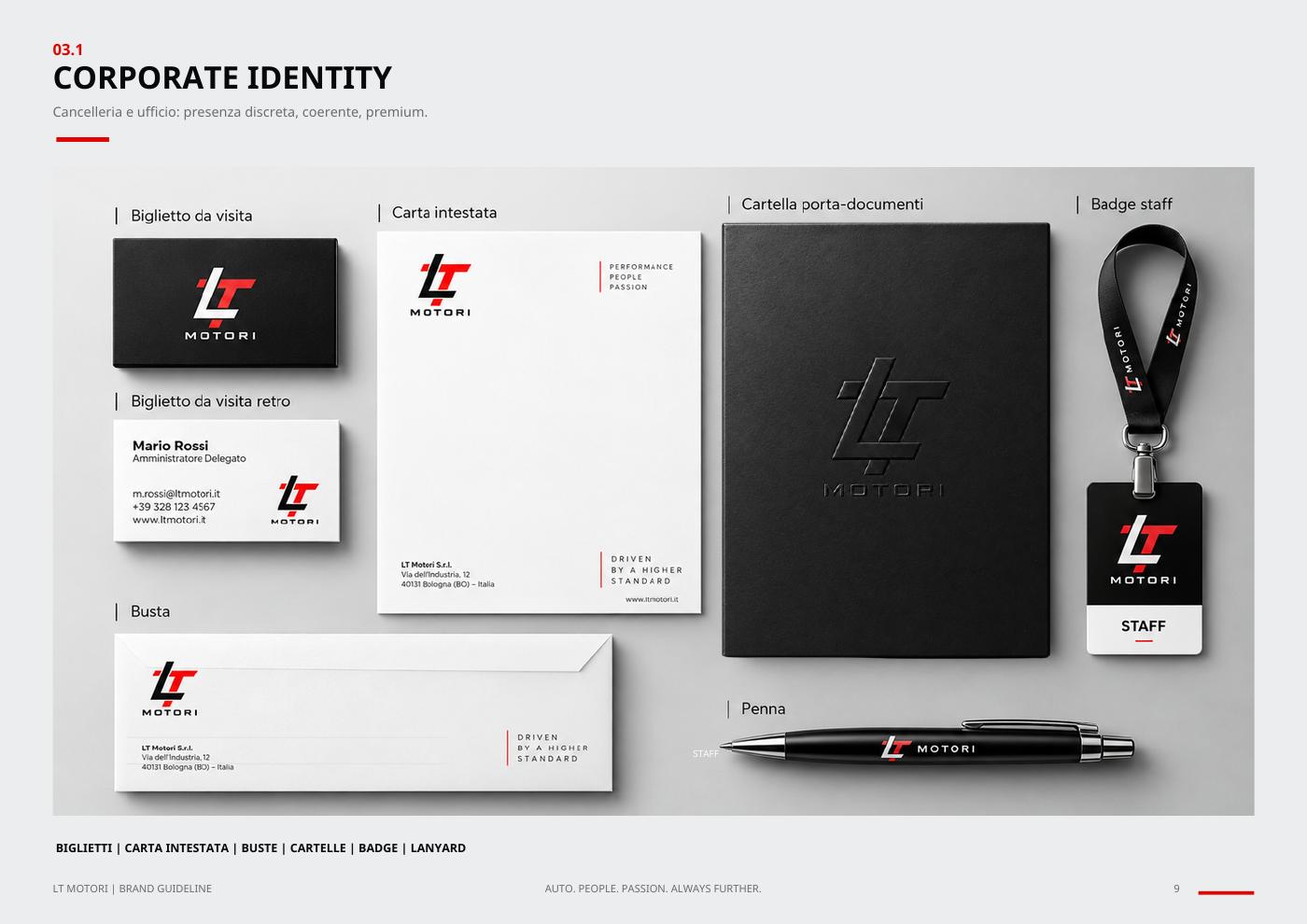 LT Motori: Corporate identity